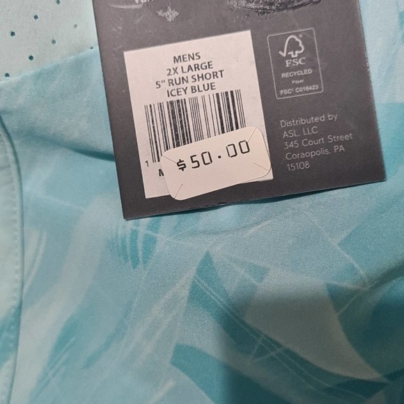 VRST Icey‎ Blue Shorts Size XXL NWT - Picture 9 of 11